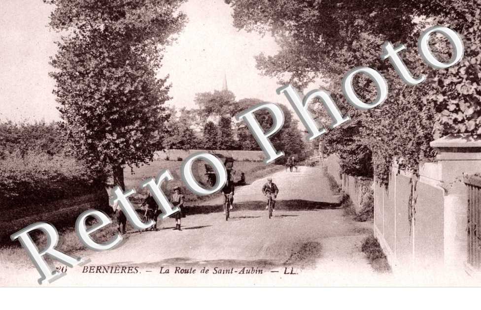 la route de Saint Aubin