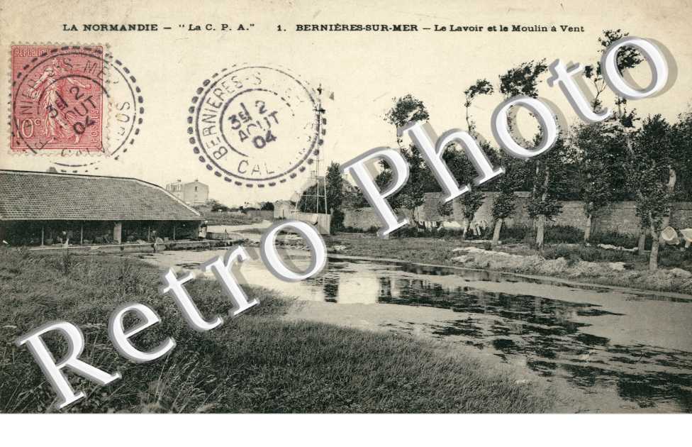 le Lavoir et le moulin a vent