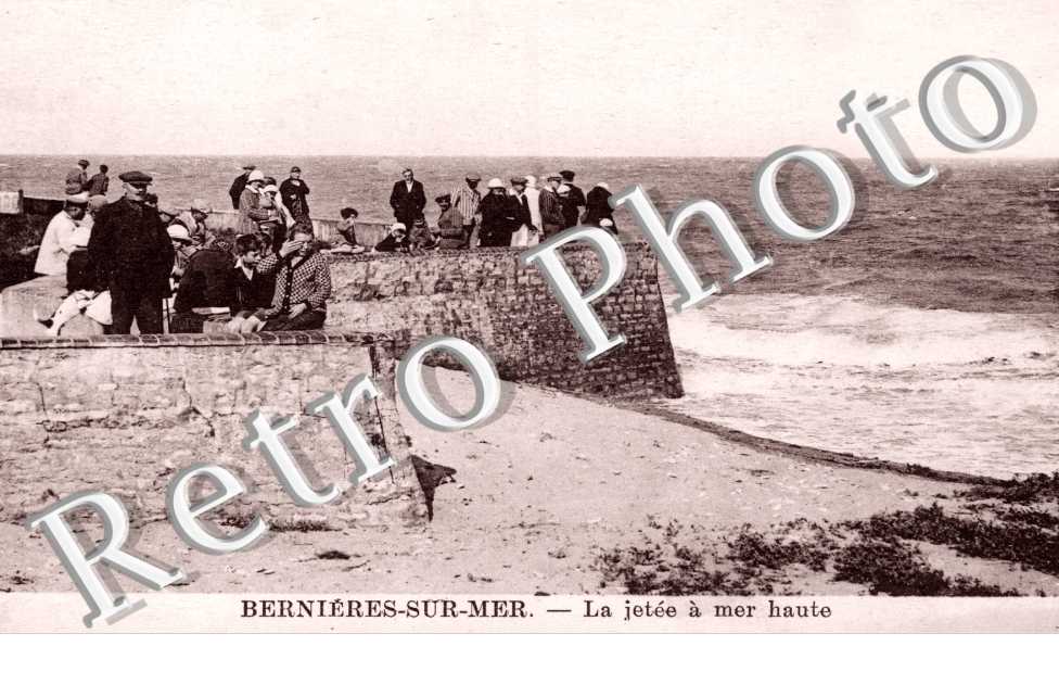 La jetée à marée haute