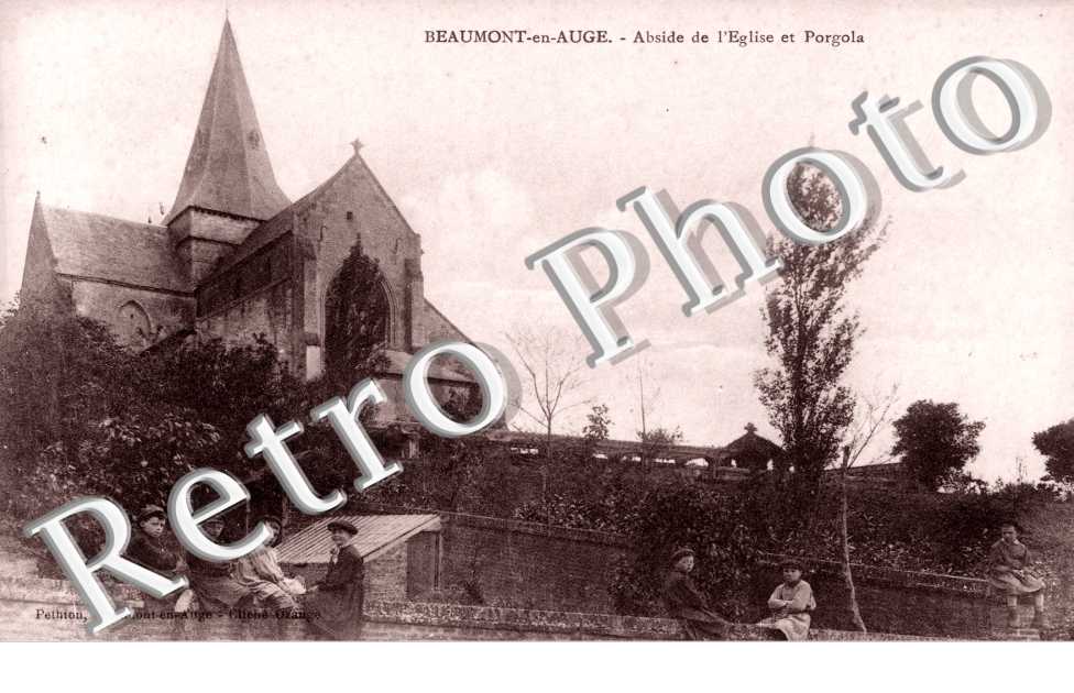 abside de l'eglise et Porgola