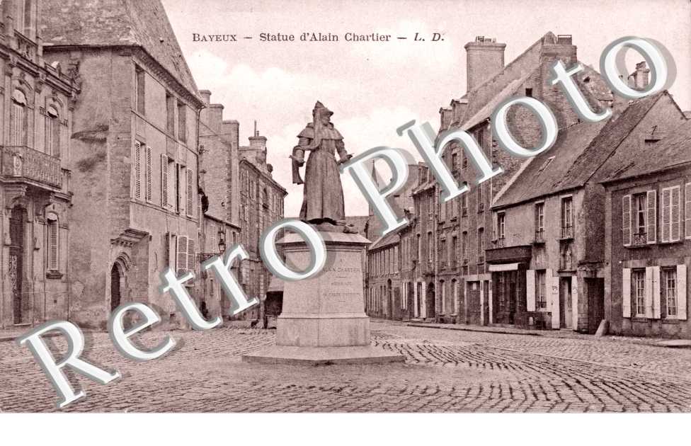 Statue d'Alain Chartier