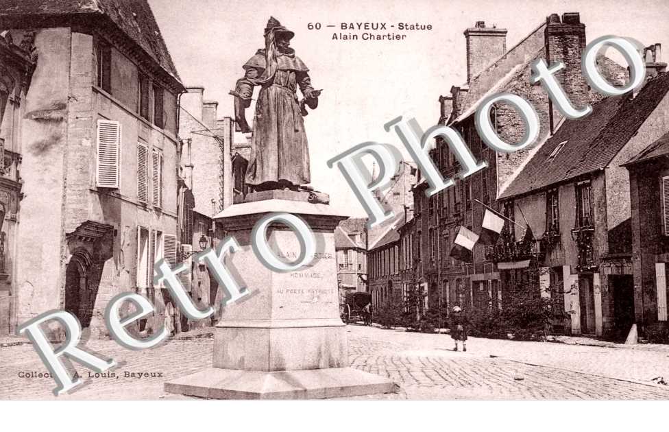 Statue d'Alain Chartier