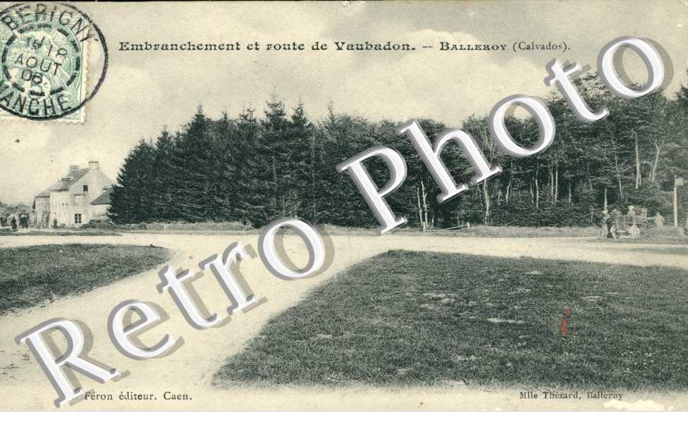 embranchement et route de Vaubadon