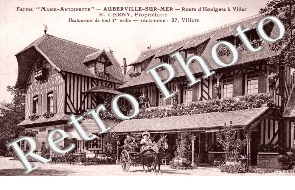 ferme Marie-Antoinette, route d'Houlgate a Villers, E.Cerny, proprietaire