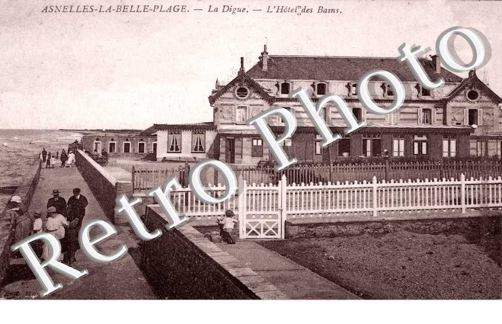 la digue, l'hotel des Bains