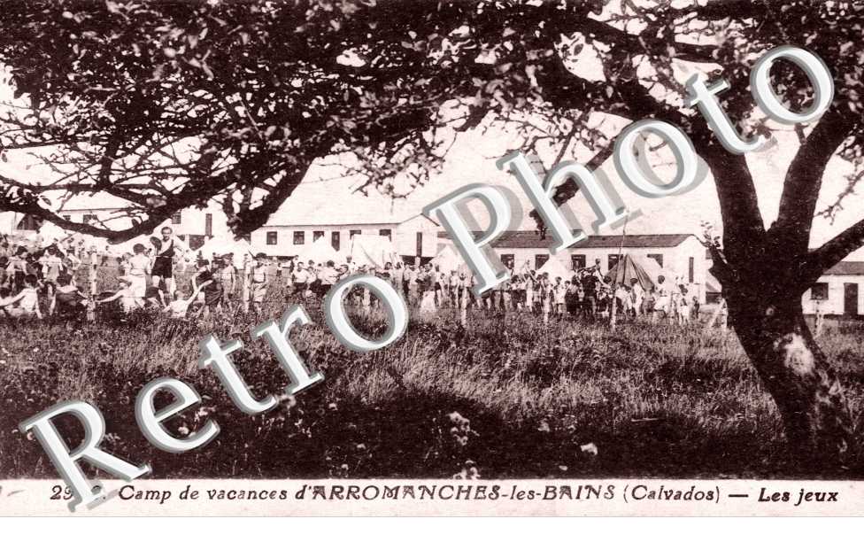 camp de vacances, les jeux