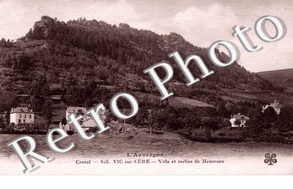 Villa et roches de Mezonnes