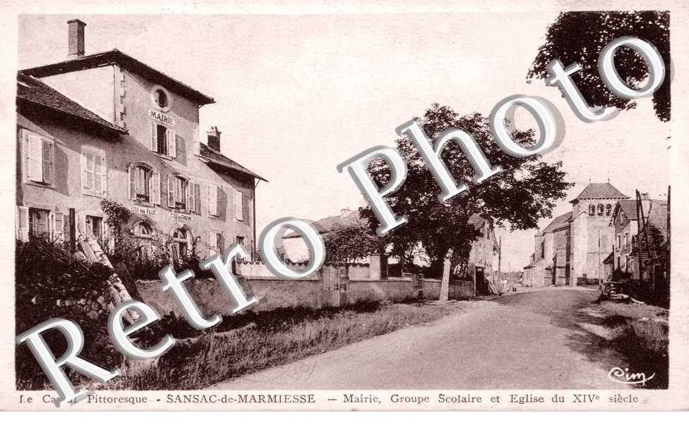 Mairie - groupe scolaire et eglise