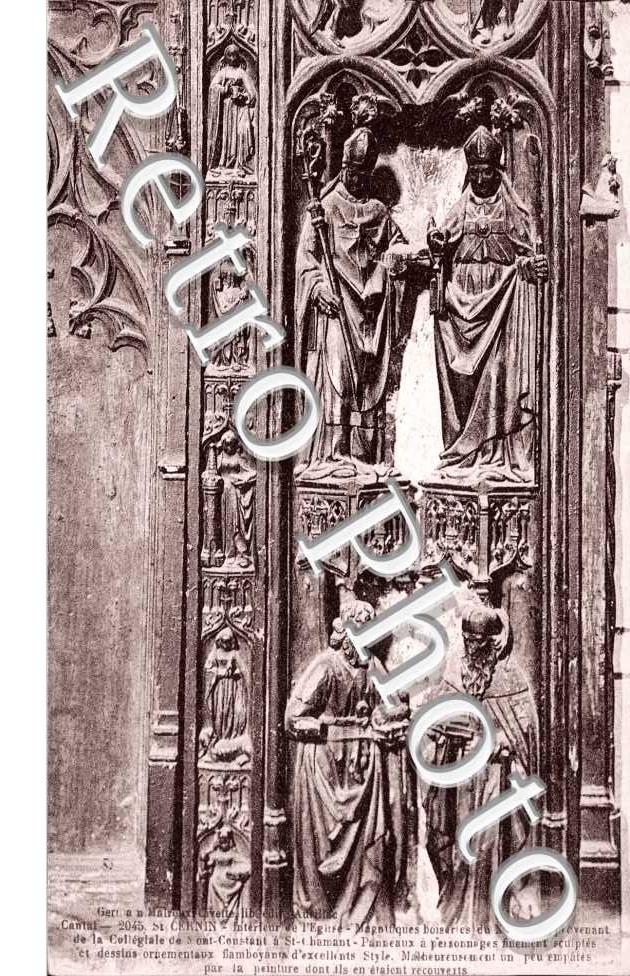 Boiserie dans l'eglise
