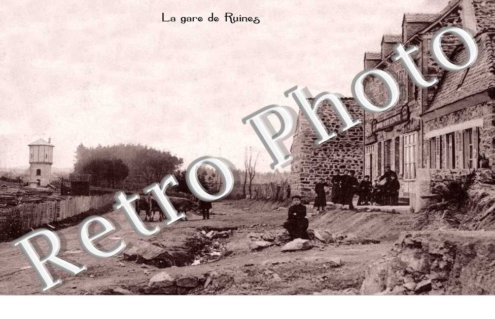 la gare de Ruines