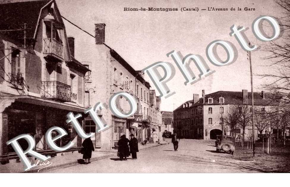 L'avenue de la gare
