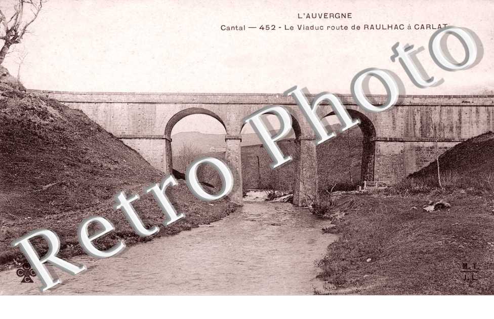 Viaduc route de Raulhac a Carlat