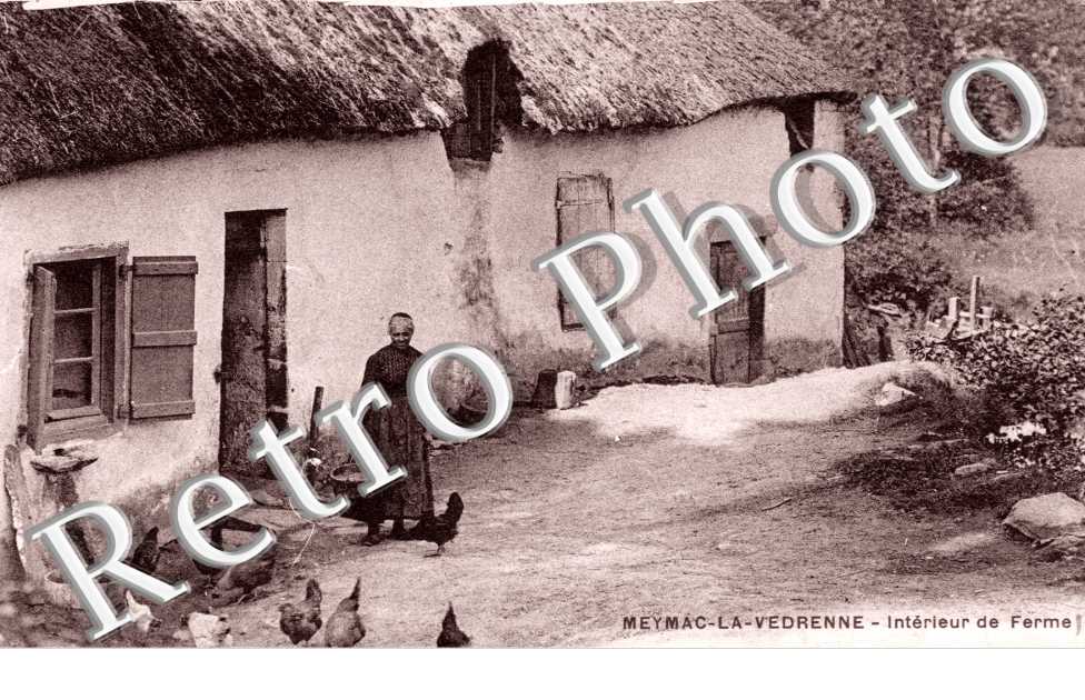 Meymac-la-Vedrenne - Interieur de ferme