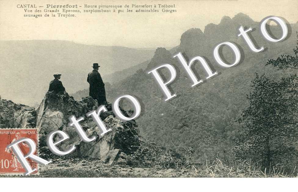 route pittoresque de Pierrefort a Treboul