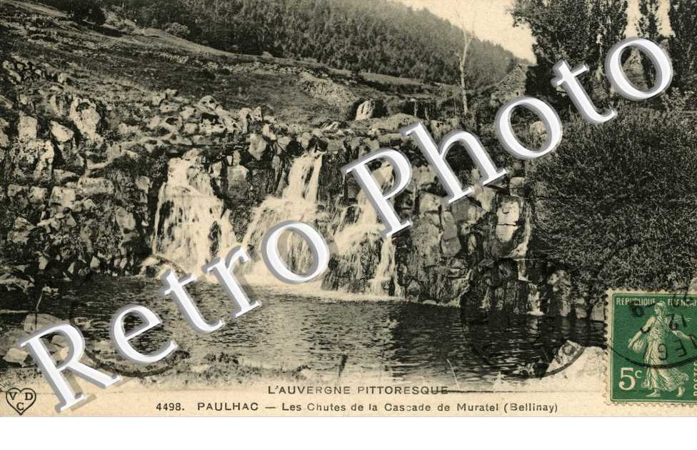 Chutes de la cascade de Muratel Bellinay)