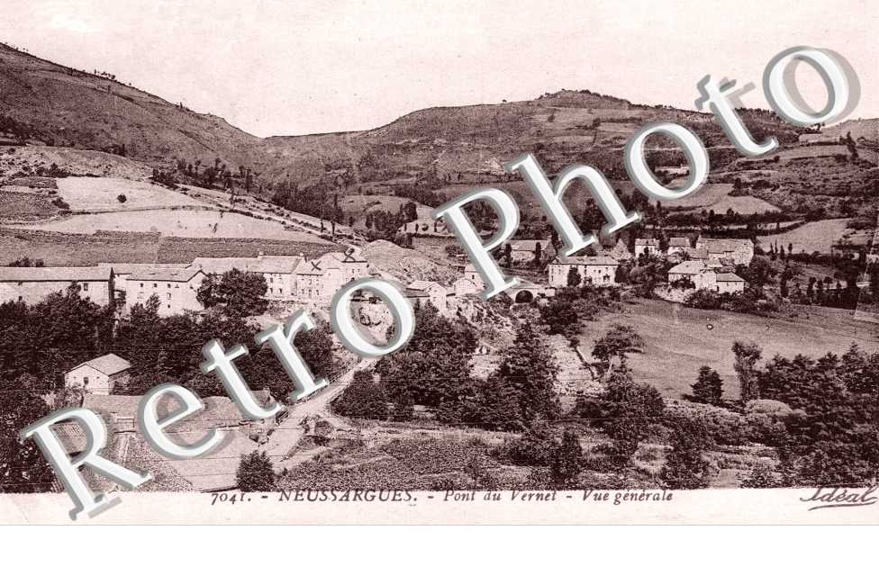 Pont du Vernet - vue generale