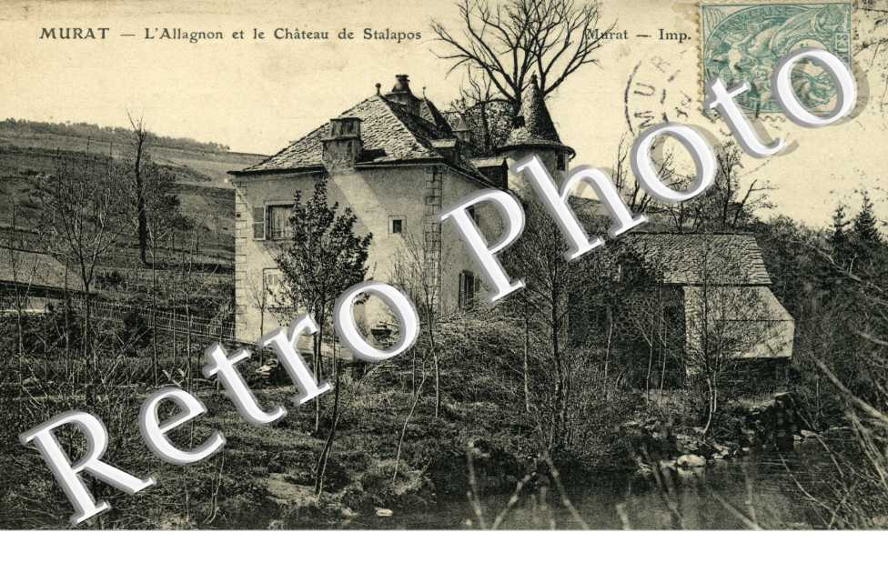 L'Allagnon et le Chateau de Stalapos