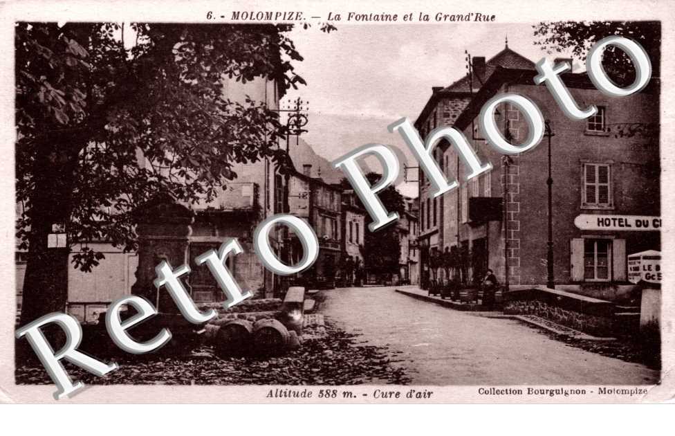 La fontaine et la grand'rue