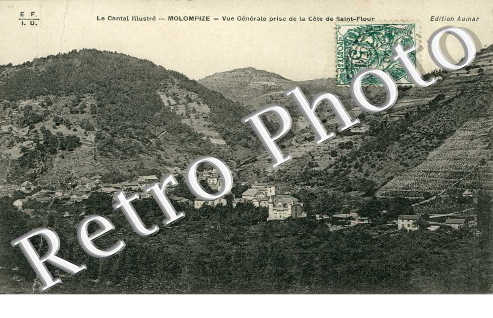 Vue generale prise de la cote de Saint-Flour