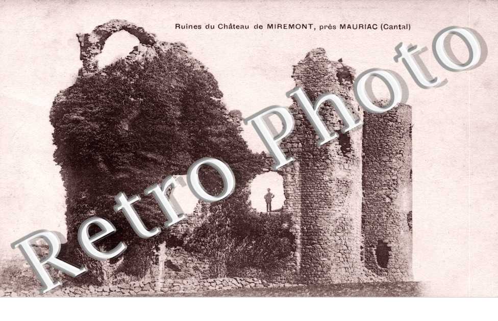 uines du chateau de Miremont