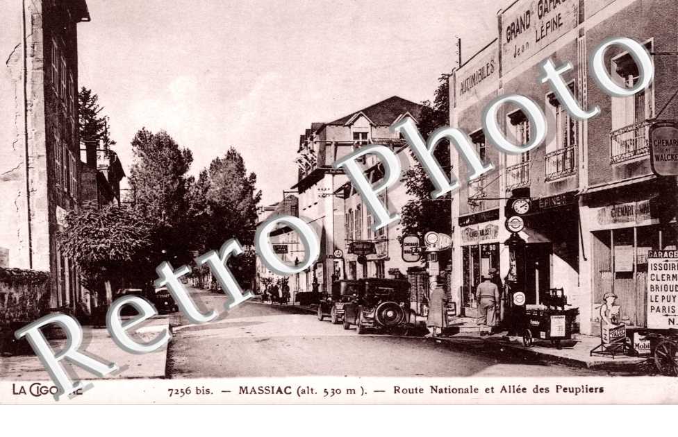 route nationale et allee des peupliers