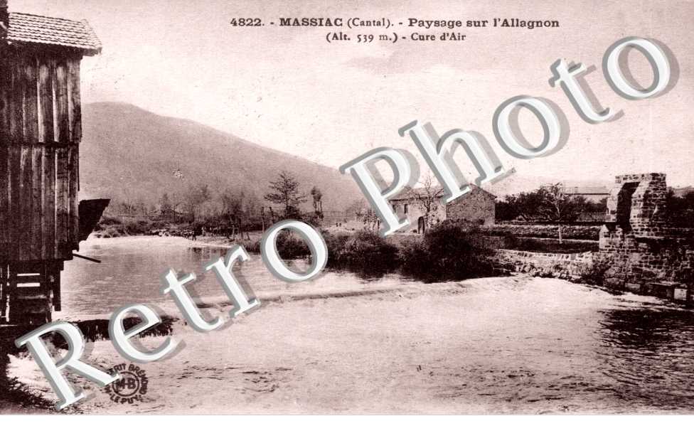 Paysage sur L'Allagnon