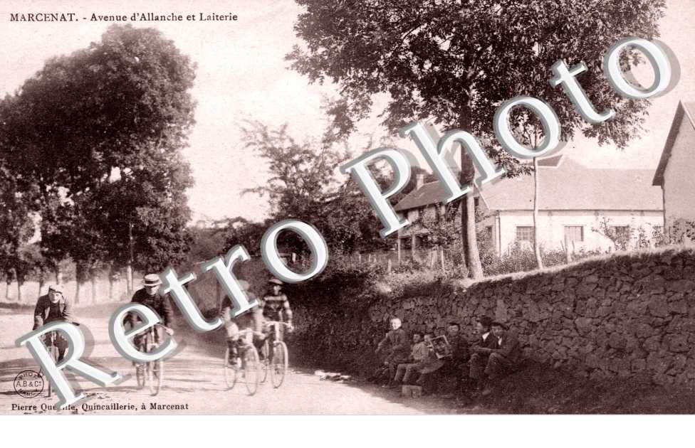 Avenue d'Allanche et laiterie