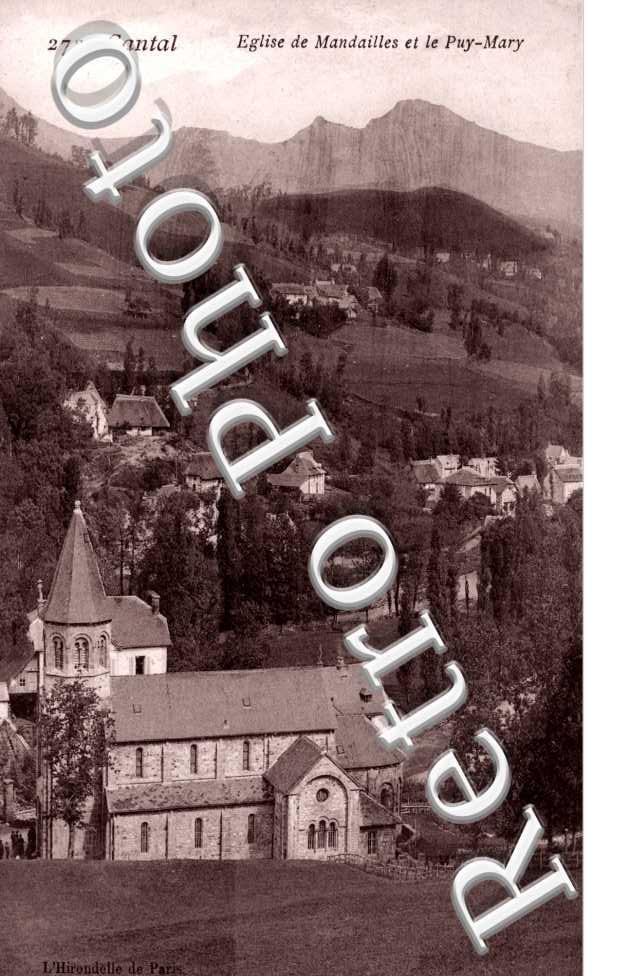 Eglise de Medailles et le Puy-Mary