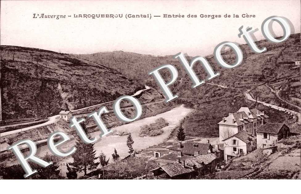 Entree des Gorges de la Cere