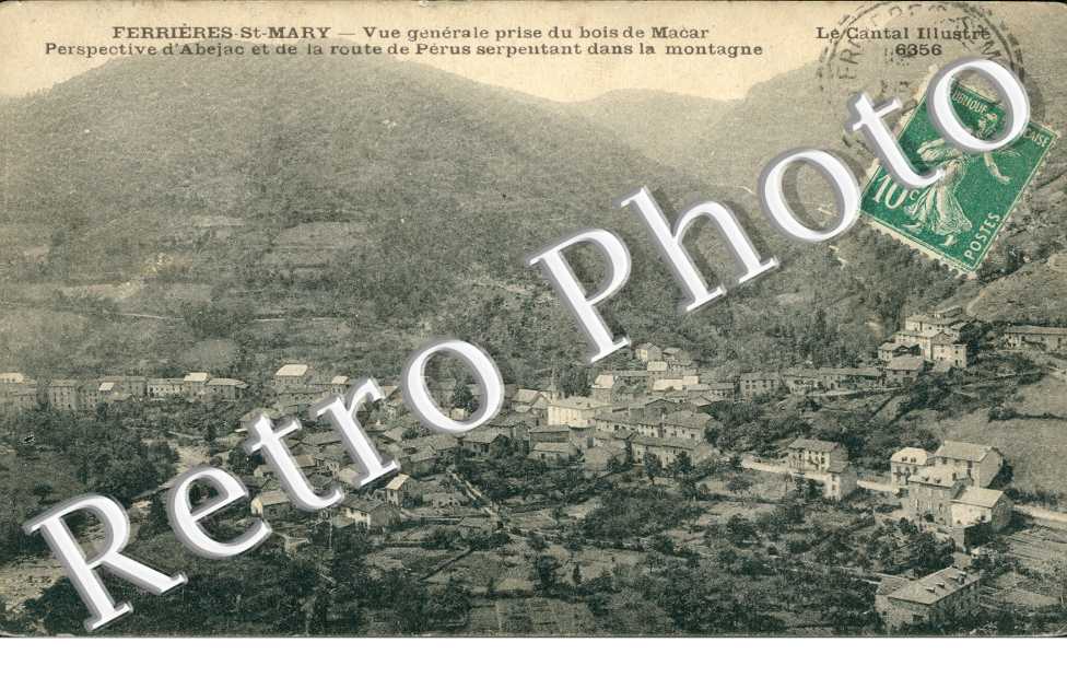 Vue generale prise du Bois de Macar