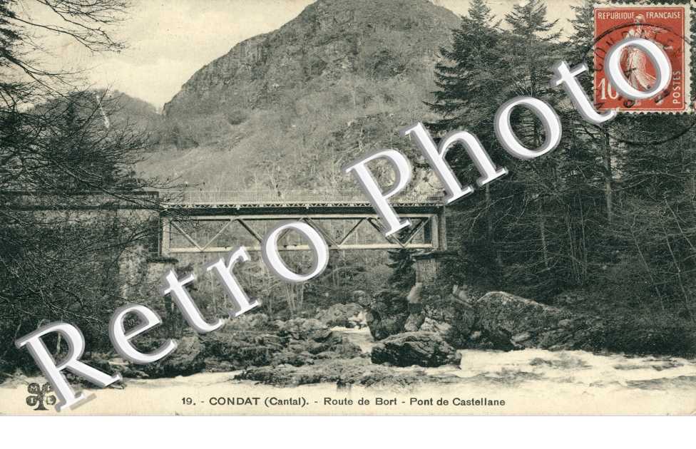 Route de Bort - Pont de castellane