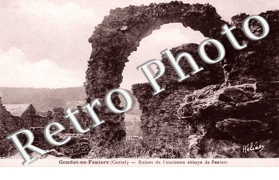 Ruines de l'ancienne abbaye de Feniers