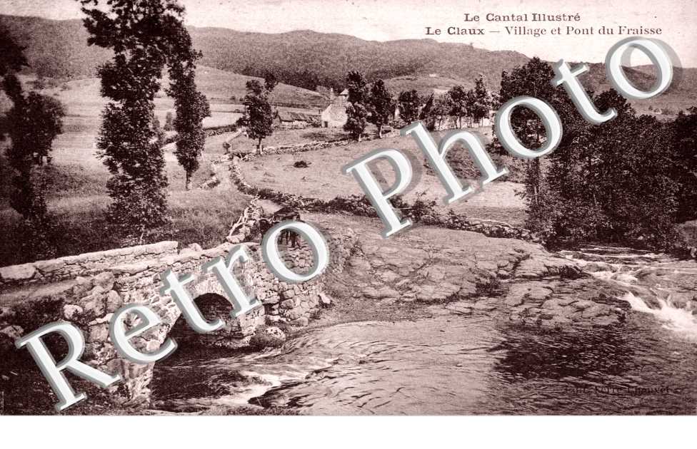 Village et pont du Fraisse