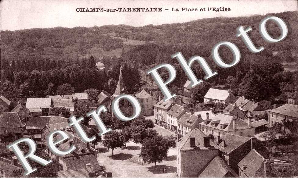 La place et l'eglise