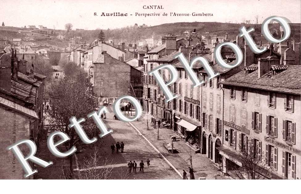 Perspective de l'avenue Gambetta