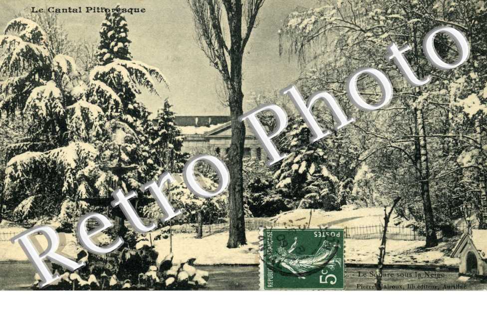 le Square sous la neige
