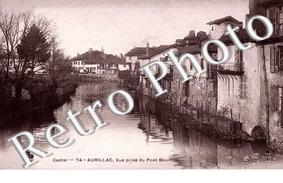 Vue prise du pont Bourbon