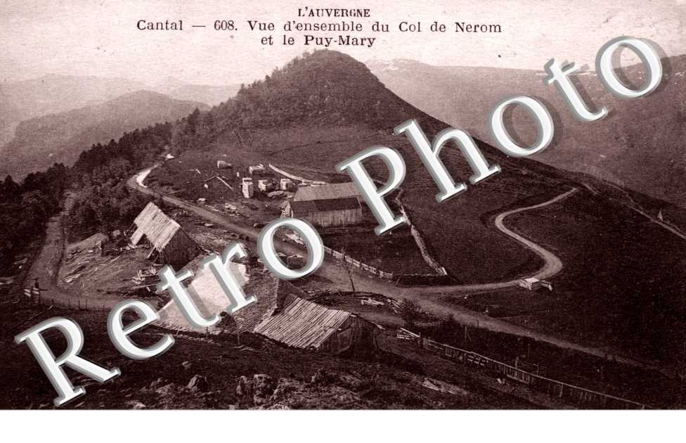 vue d'ensemble du col de Nerom