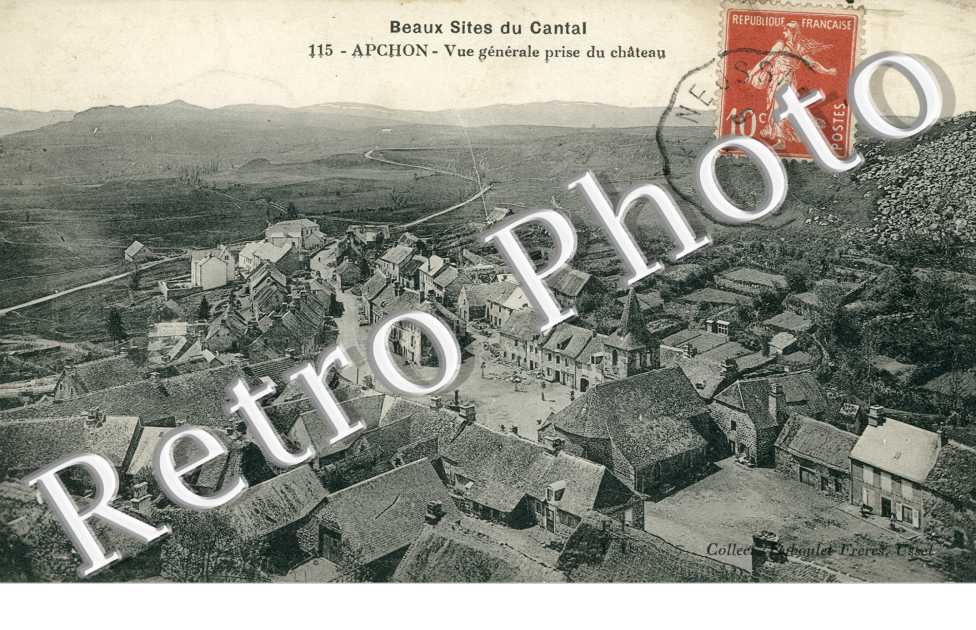 Vue generale prise du chateau