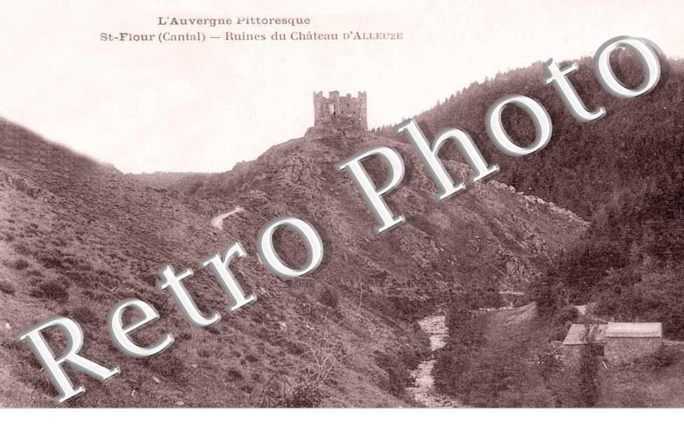ruines du chateau d'Alleuze