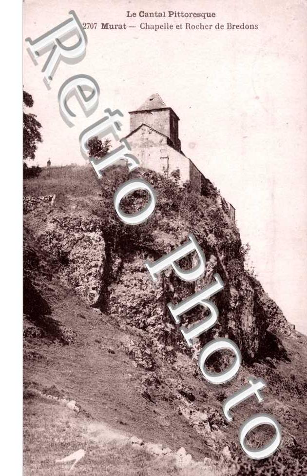 Chapelle et rocher de Bredons