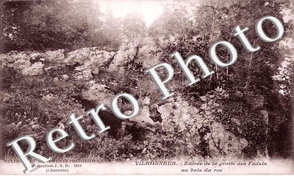 entrée de la grotte des Fadets