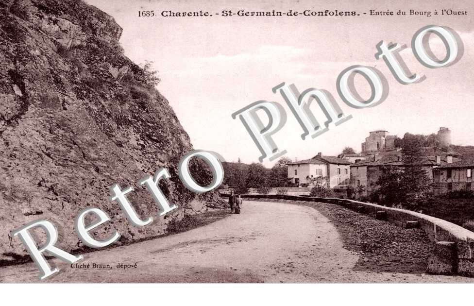 Entree du bourg a l'Ouest