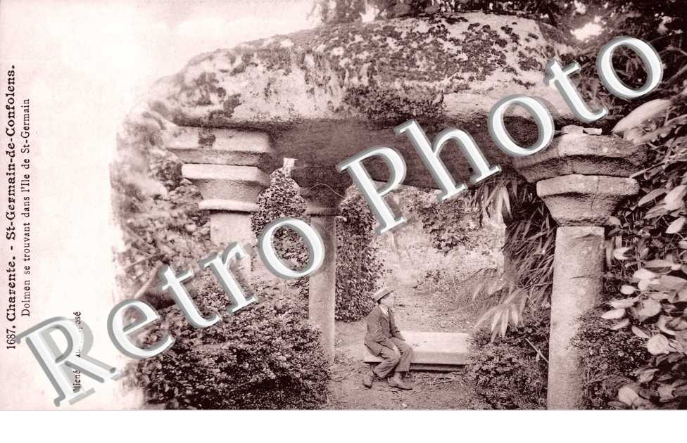 Dolmen se trouvant dans l'Ile