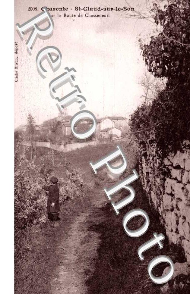 Sur la Route de Chasseneuil, Saint-Claud-sur-le-Son