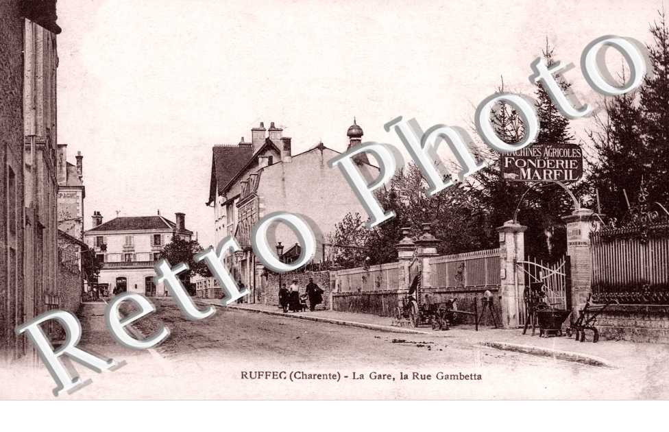 la Gare, la Rue Gambetta