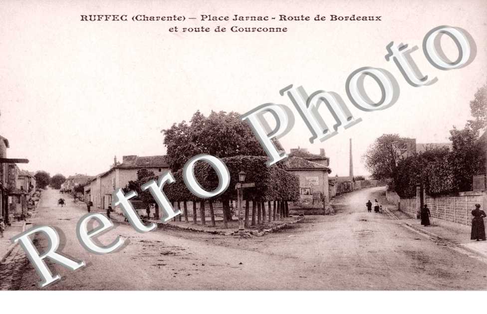 Place Jarnac, Route de Bordeaux et Route de Courconne