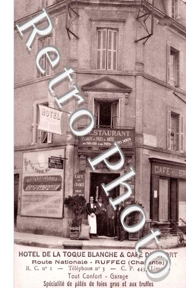 hotel de la Toque Blanche et cafe des Sports, route nationale