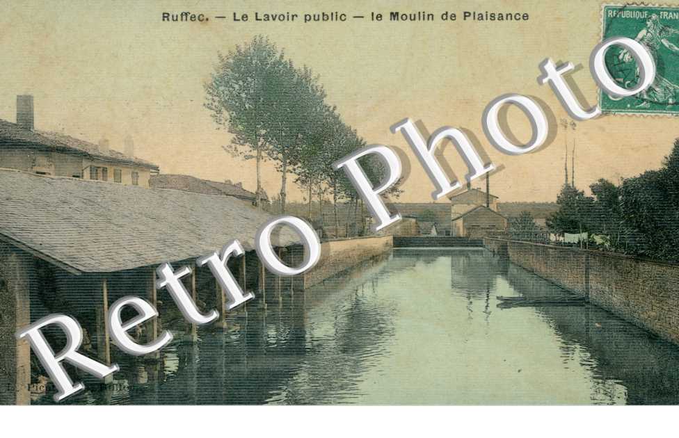 le Lavoir Public, le Moulin de Plaisance