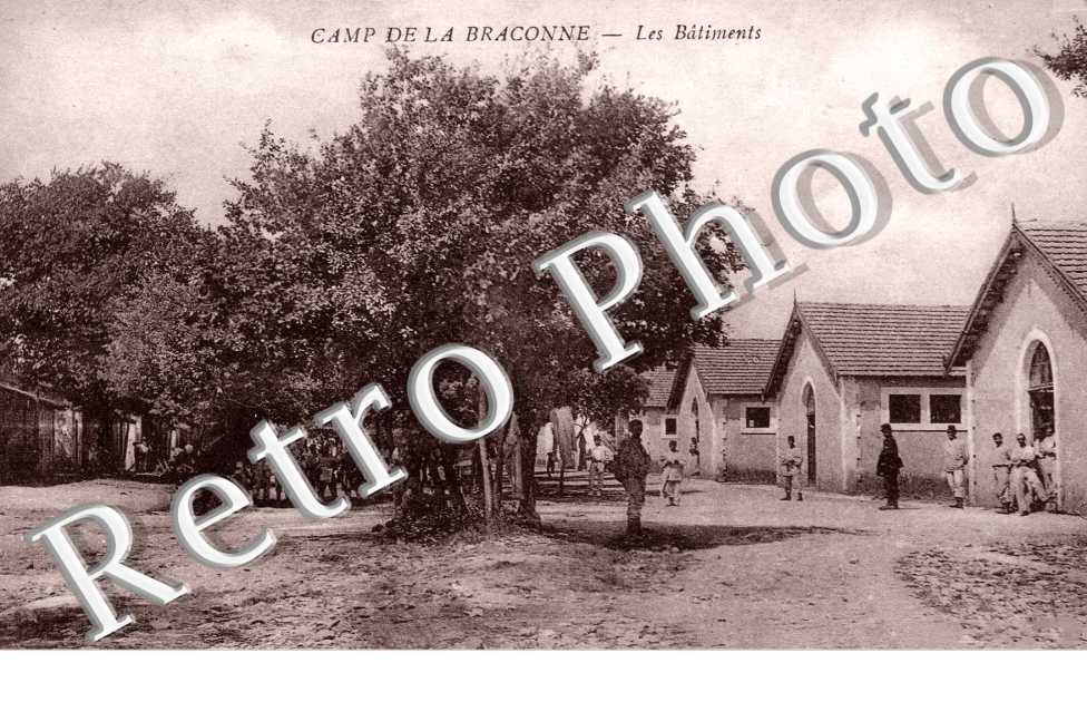 Camp de Braconne - les Batiments